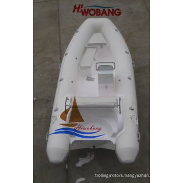 4.7m Fiberglass Rib Boat with Console for Sale